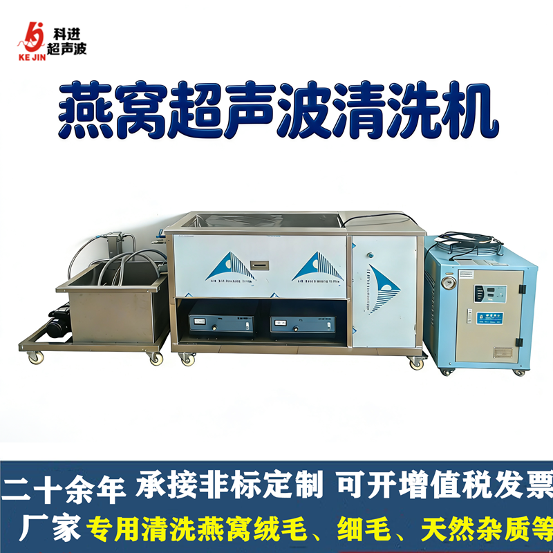 燕窝清洗机超声波设备去杂毛燕清洗自动机械高效清洗广东厂家
